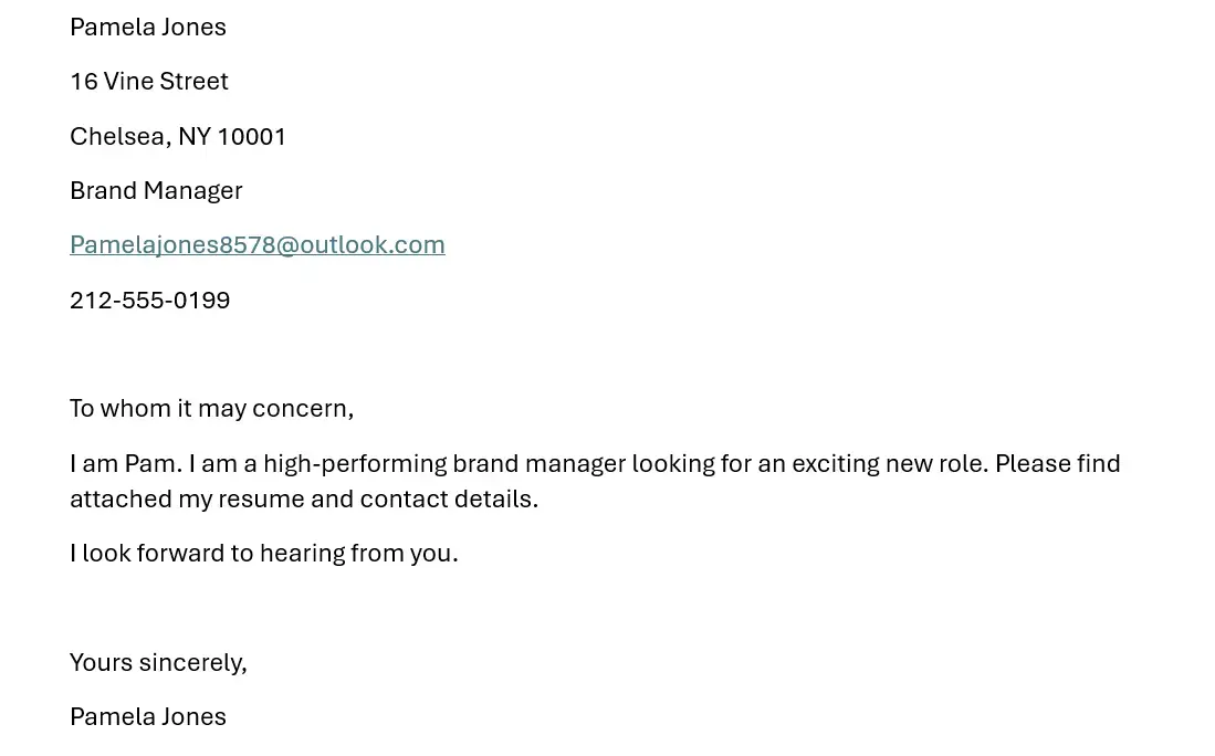 How to Write a Cover Letter for Internship
