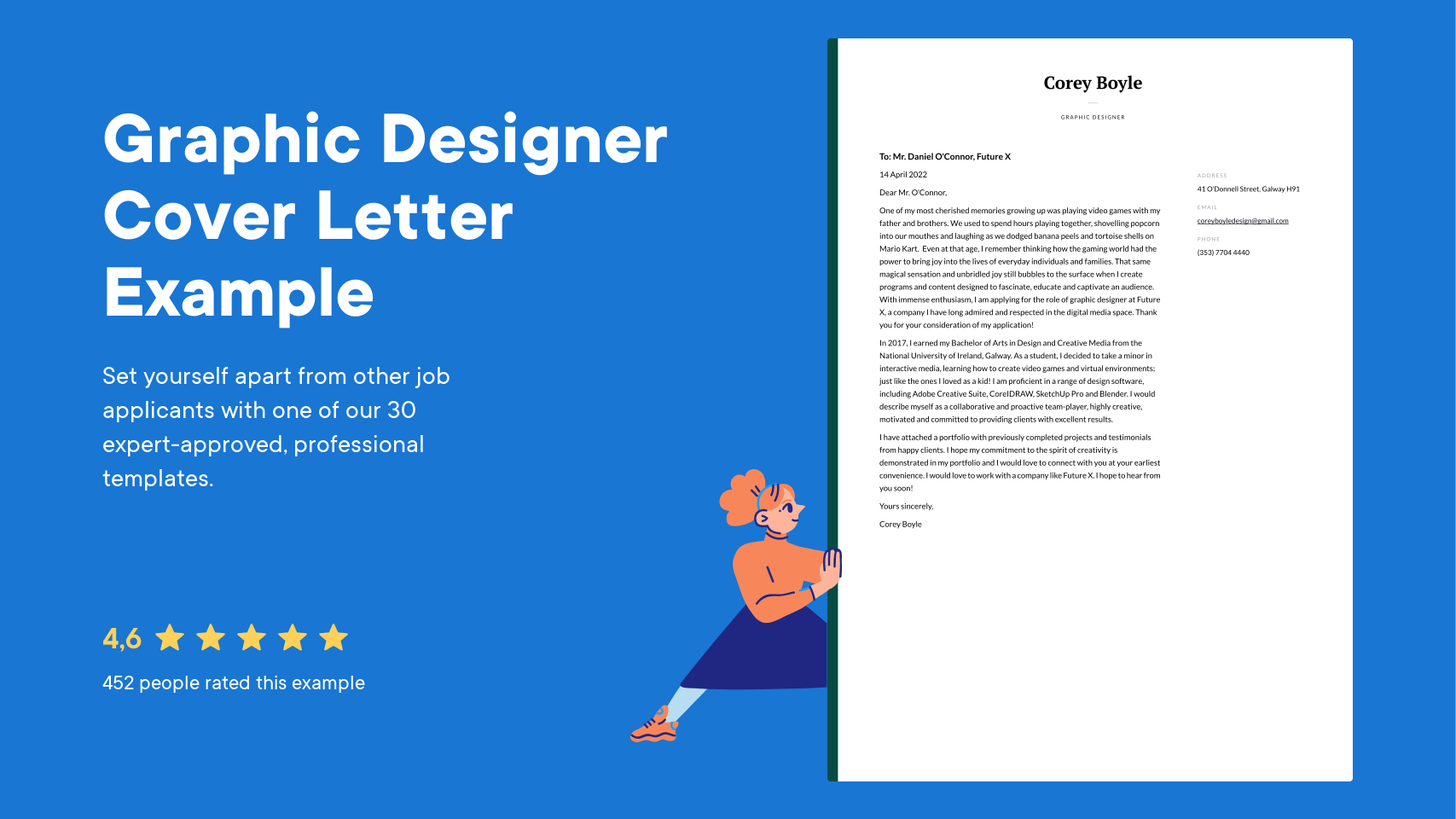 Best Cover Letter Examples for Graphic Designers