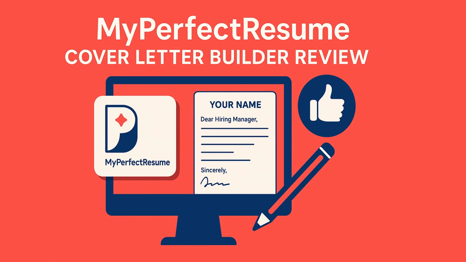 MyPerfectResume Cover Letter Builder Review