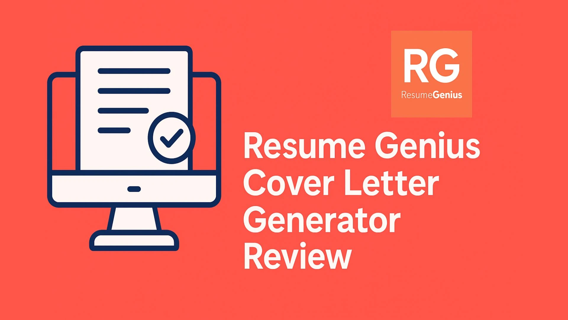 Resume Genius Cover Letter Generator Review