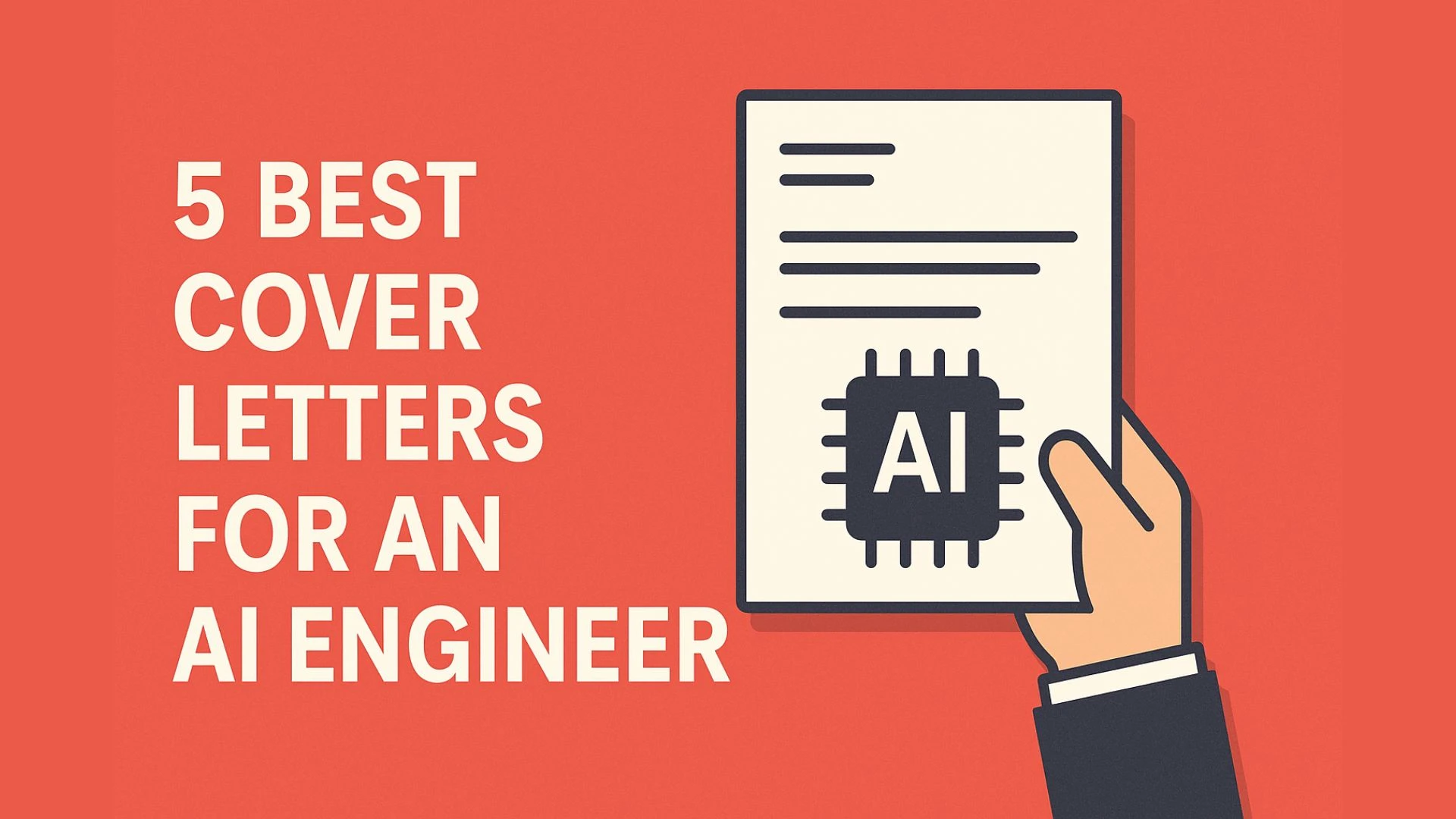 5 Best Cover Letters for an AI Engineer