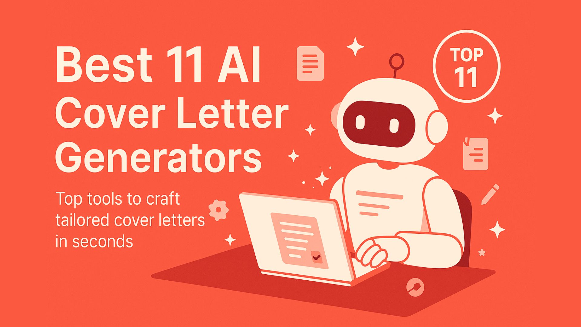 Best 11 AI Cover Letter Generators (2025 Edition)