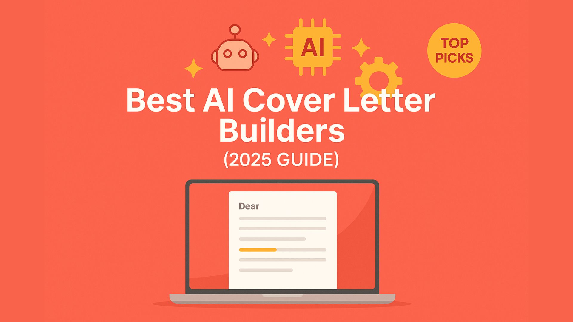 Best AI Cover Letter Builders (2025 Guide)