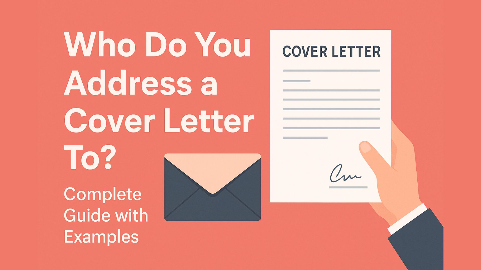 Who Do You Address a Cover Letter To? Complete Guide with Examples