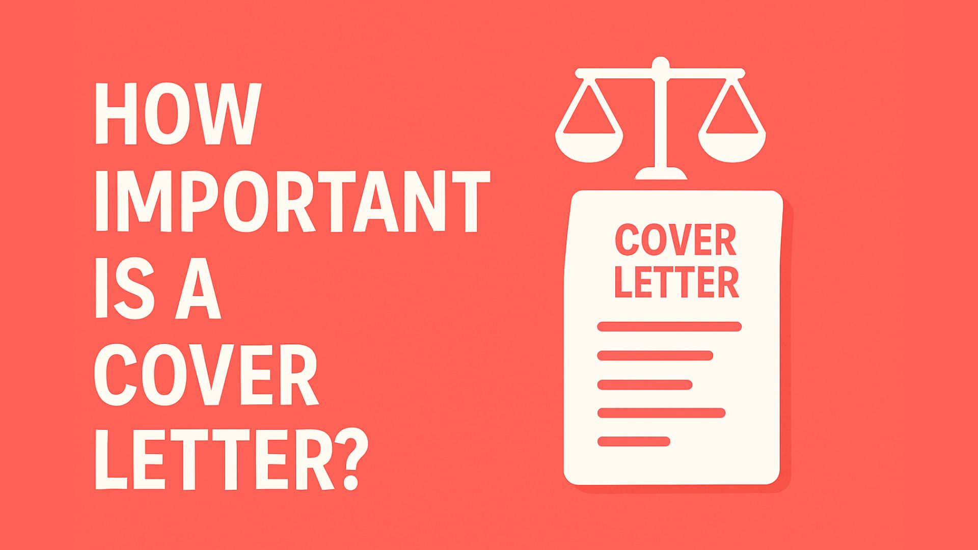 How Important is a Cover Letter? Data-Driven Analysis for 2025