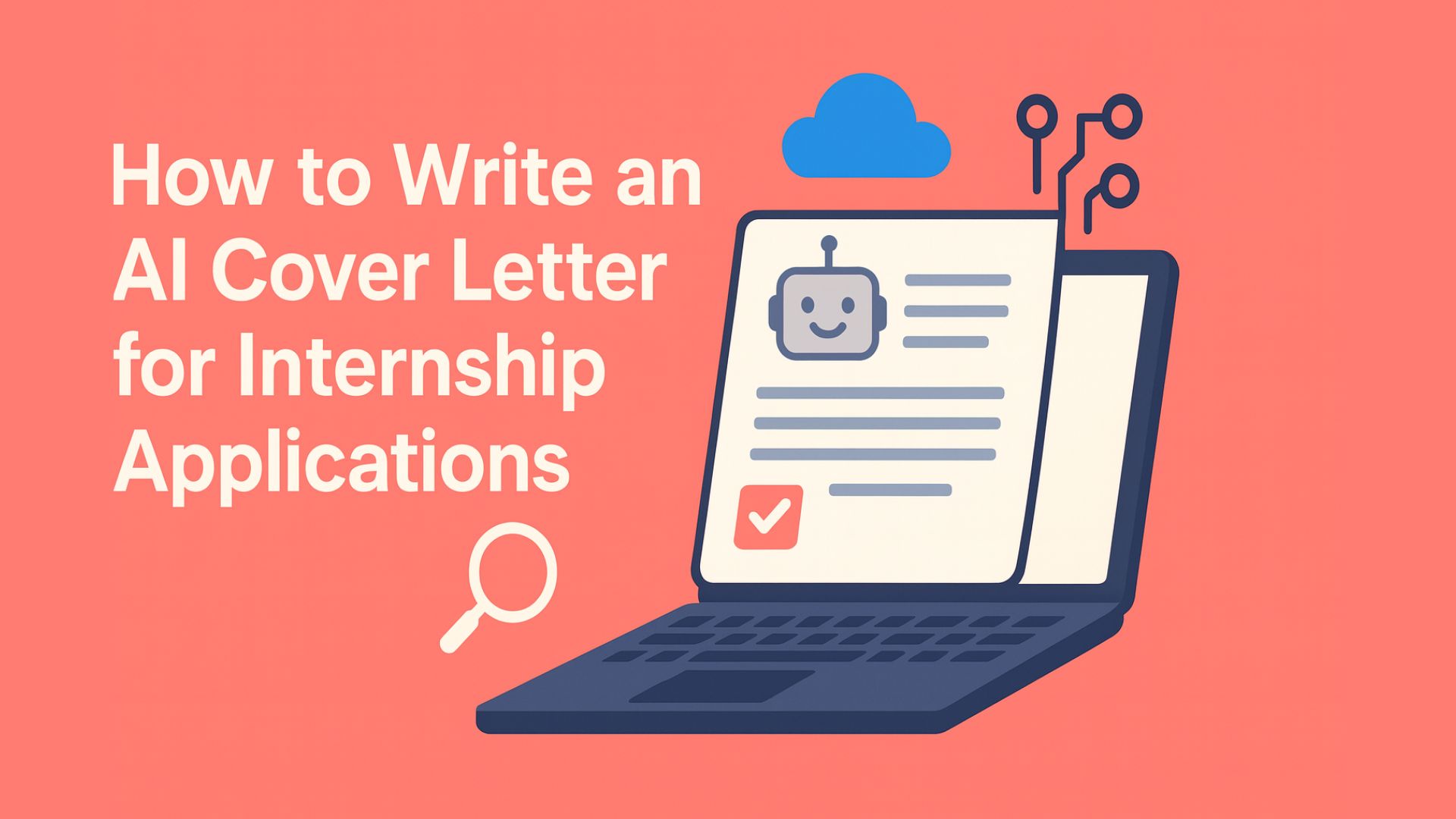How to Write an AI Cover Letter for Internship Applications: Complete 2025 Guide