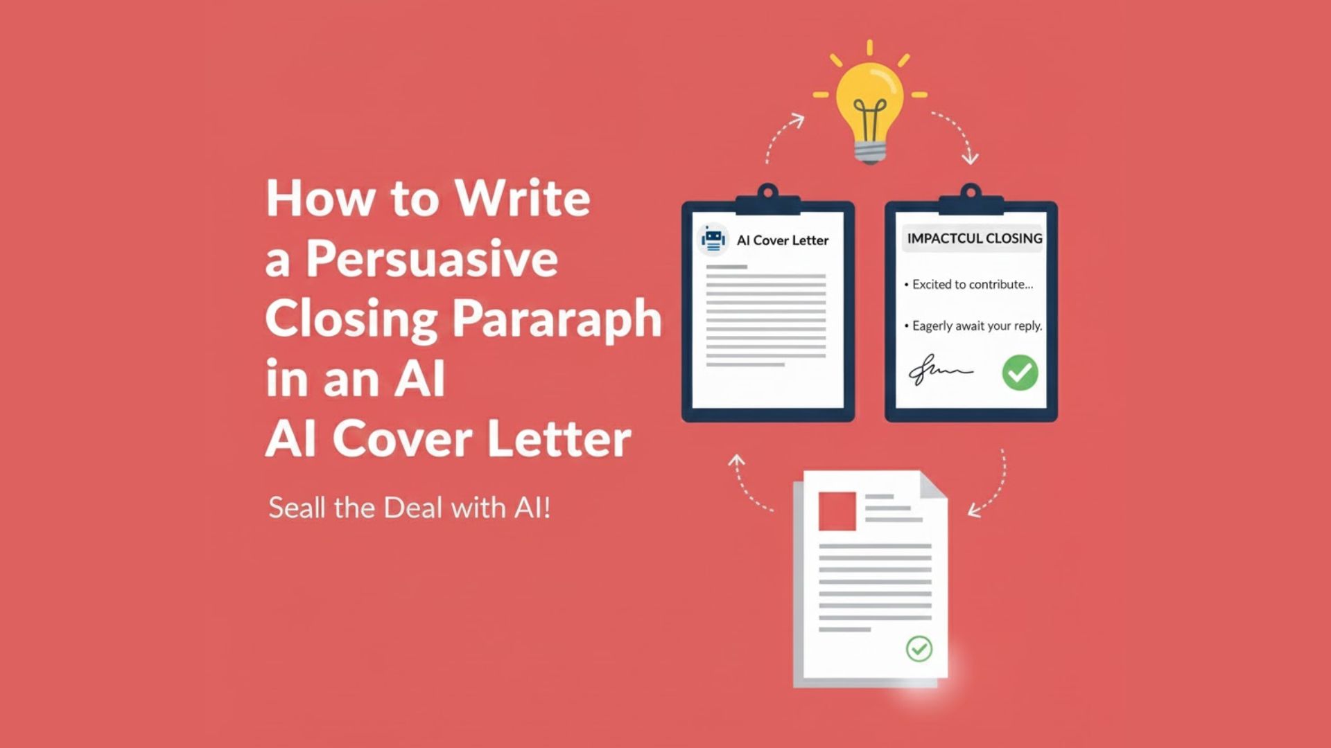 How to Write a Persuasive Closing Paragraph in an AI Cover Letter [2025 Guide]
