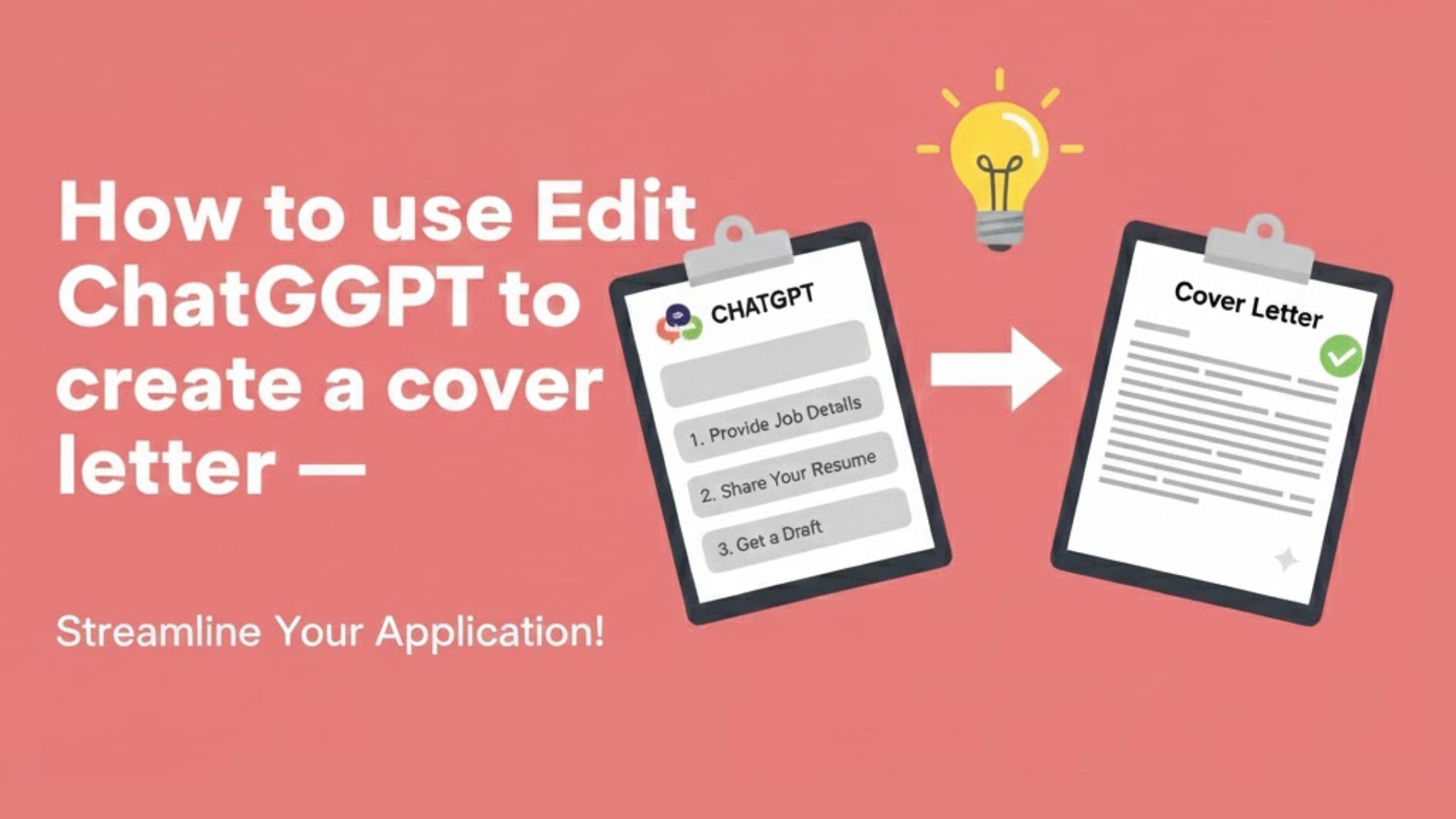 How to Use ChatGPT to Create a Cover Letter: 25+ Exact Prompts That Work [2025]