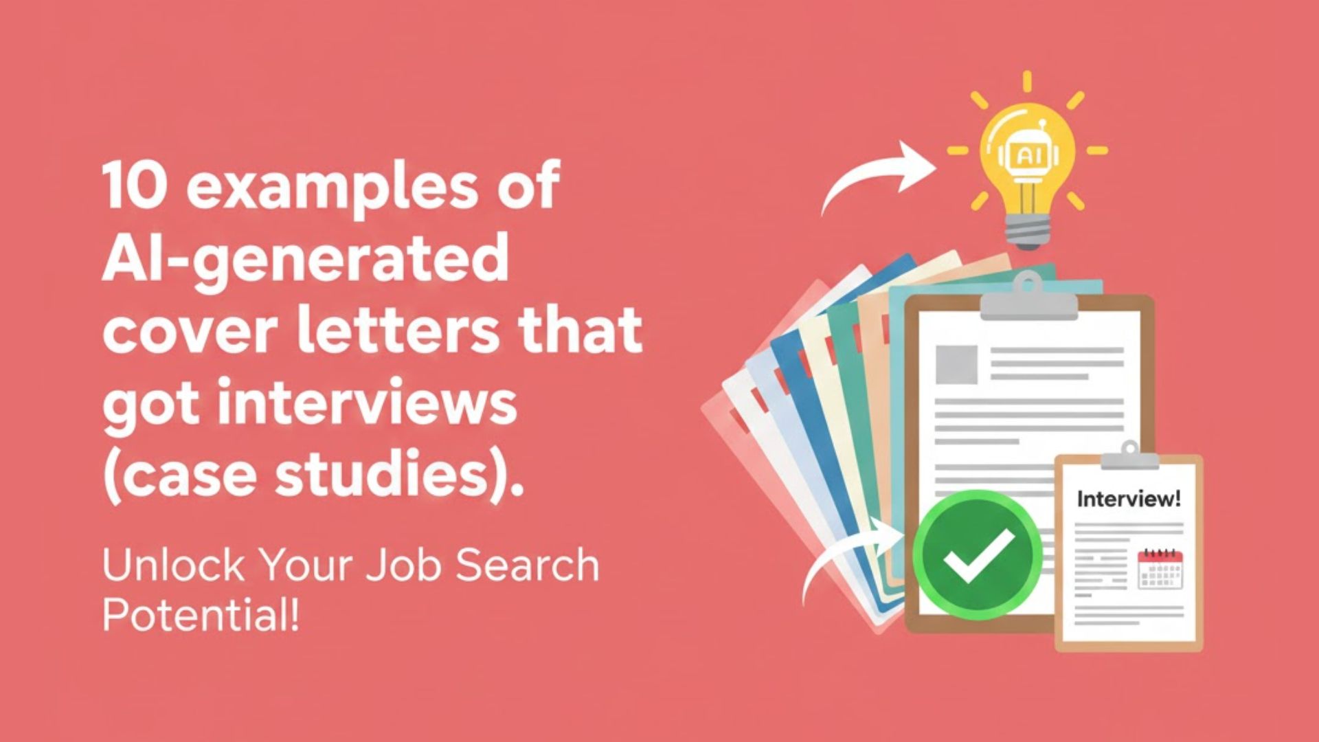 10 Examples of AI-Generated Cover Letters That Got Interviews (Case Studies)