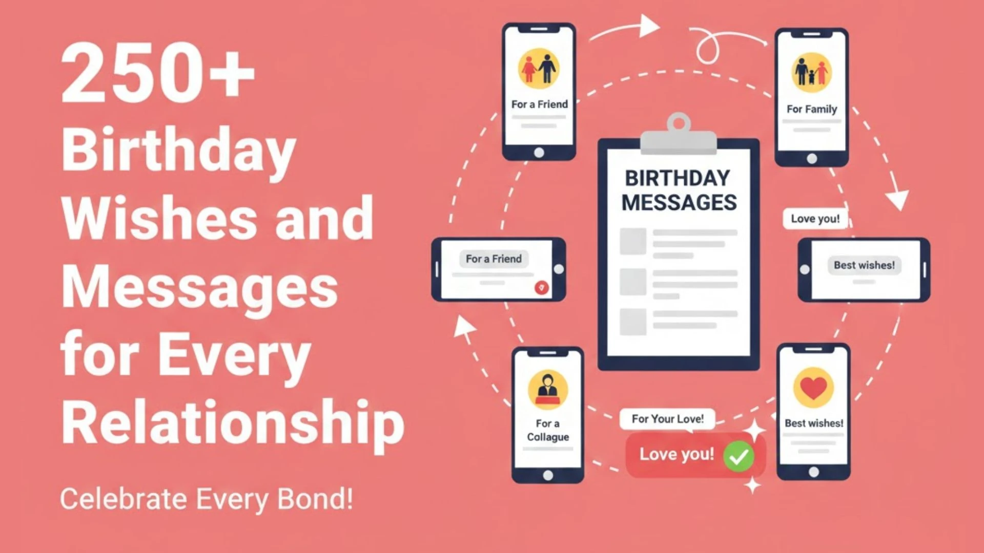 250+ Birthday Wishes and Messages for Every Relationship [2025 Guide]