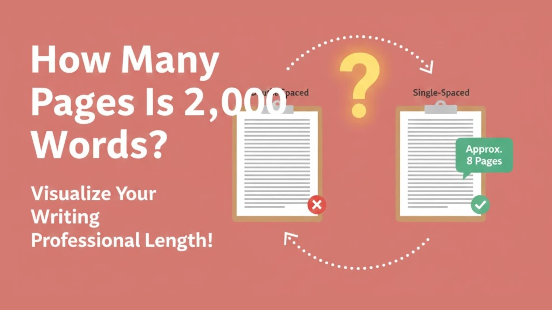 How Many Pages Is 2,000 Words? Complete Conversion Guide with Charts [2025]