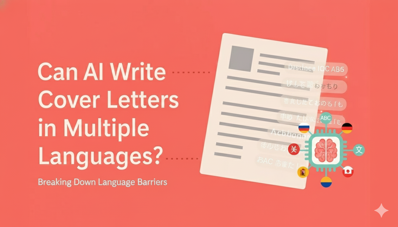Can AI Write Cover Letters in Multiple Languages? Complete Multilingual Guide [2025]