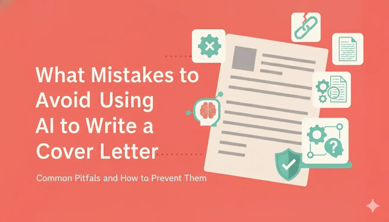 What Mistakes to Avoid When Using AI to Write a Cover Letter: Complete Guide [2025]
