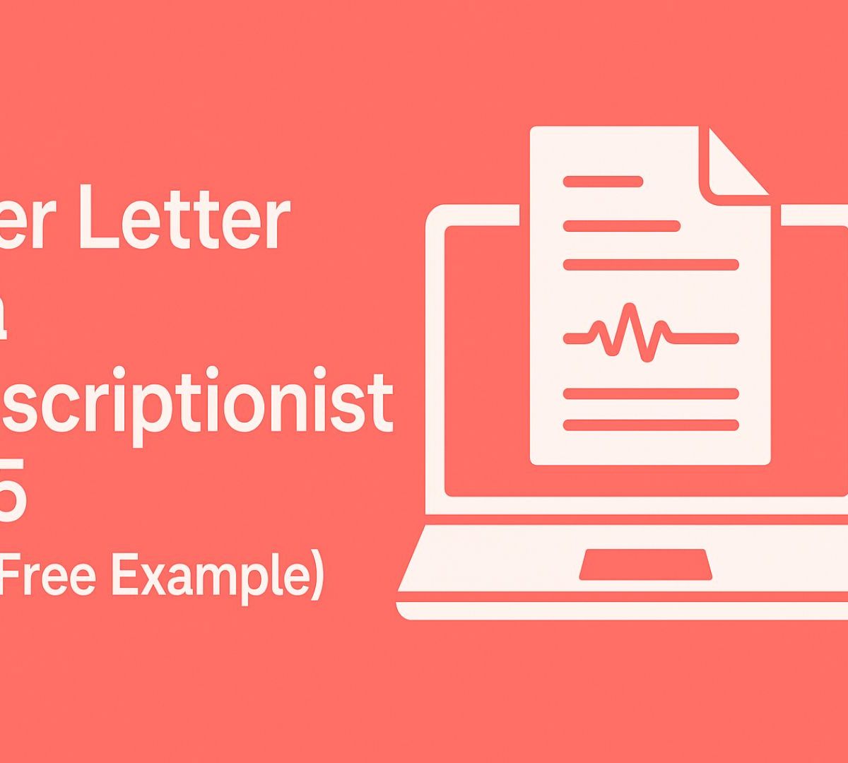 Cover Letter for a Transcriptionist 2025 (With Free Example)