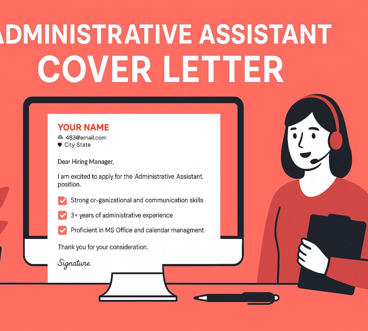 Administrative Assistant Cover Letter