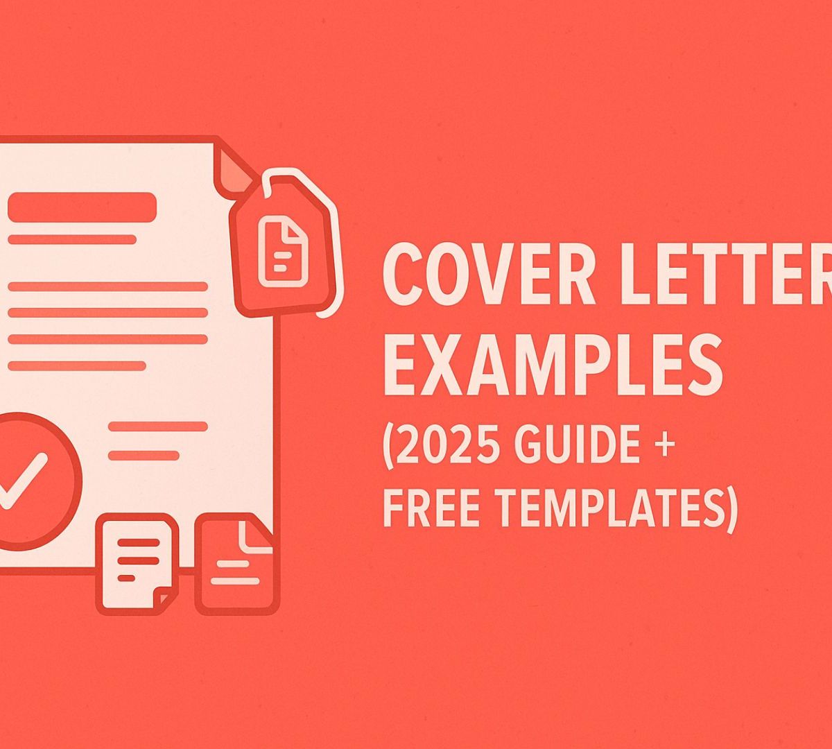 Cover Letter Examples for Job (2025 Guide + Free Templates)