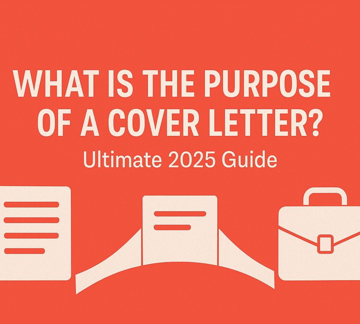 What Is the Purpose of a Cover Letter?