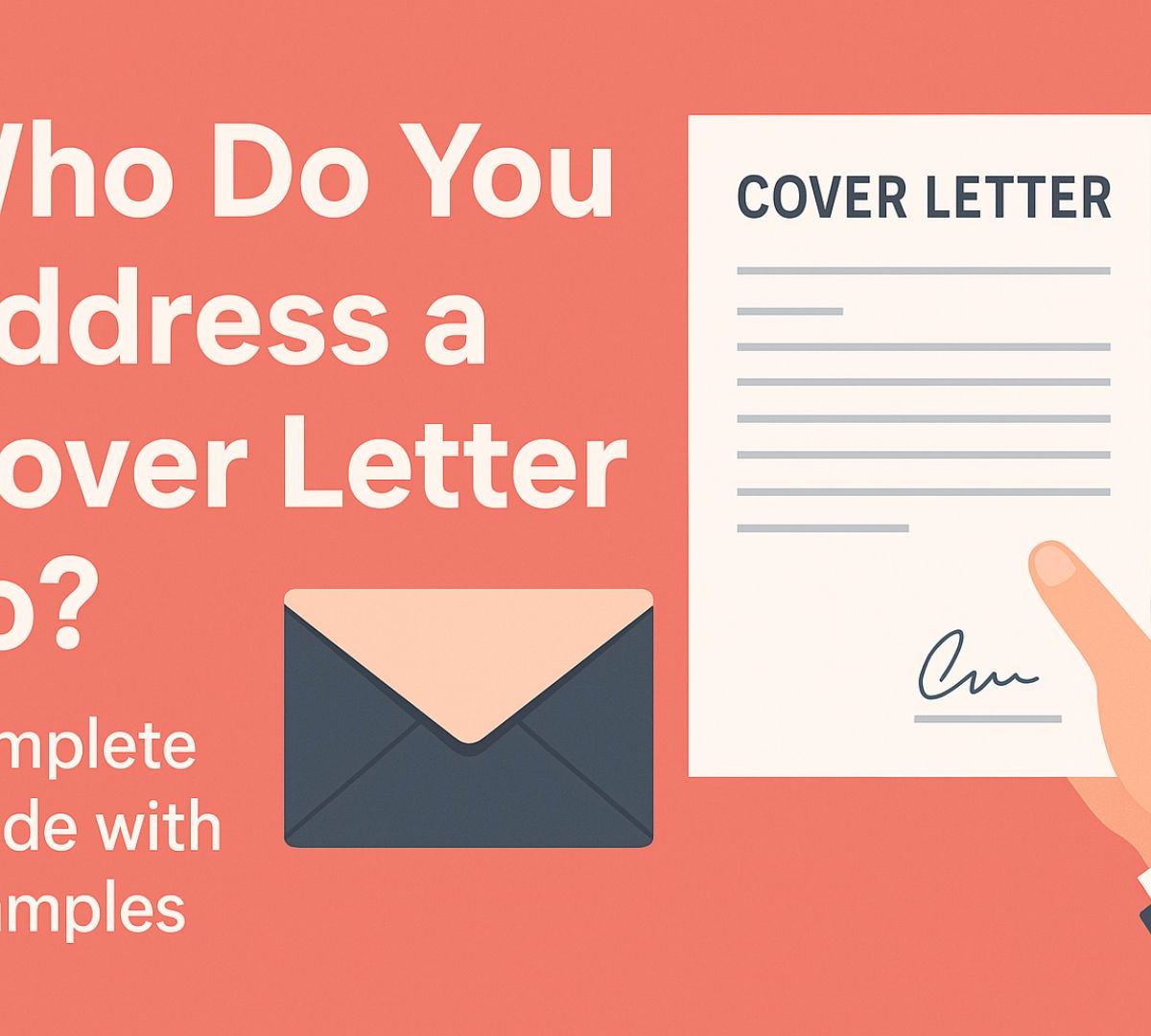 Who Do You Address a Cover Letter To? Complete Guide with Examples