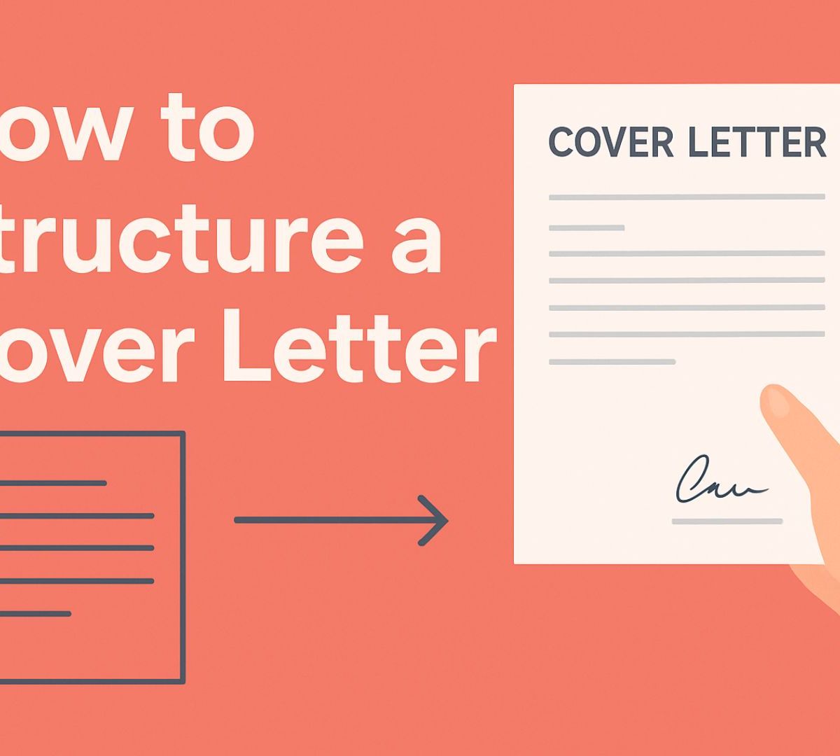 How to Structure a Cover Letter: Professional Format Guide with Examples