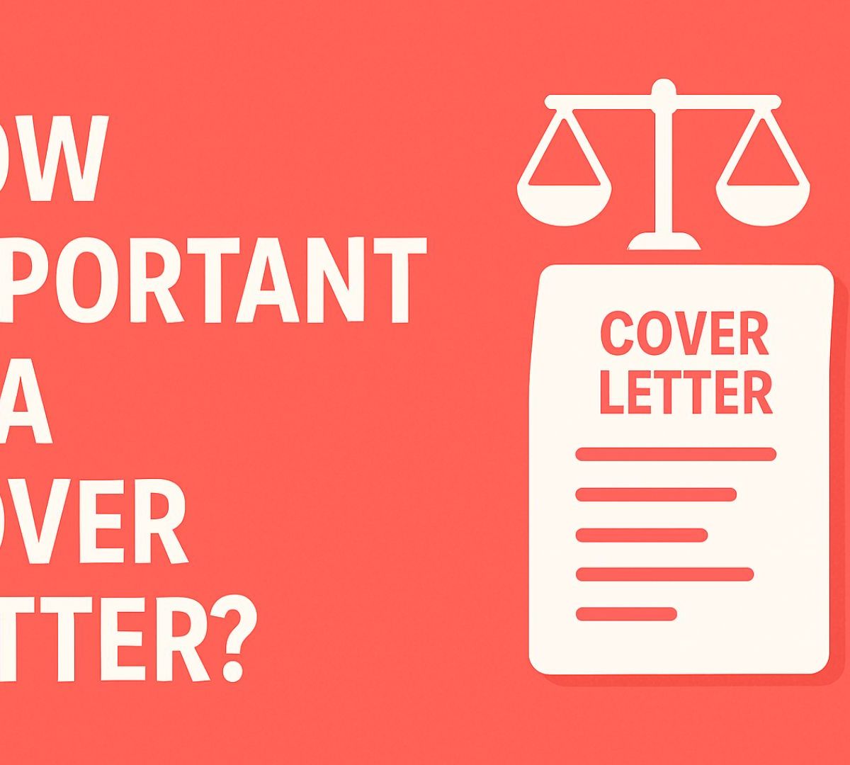 How Important is a Cover Letter? Data-Driven Analysis for 2025