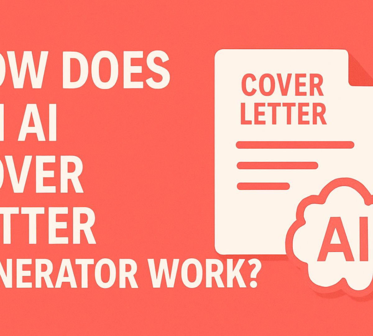 How Does an AI Cover Letter Generator Work? Technology Explained