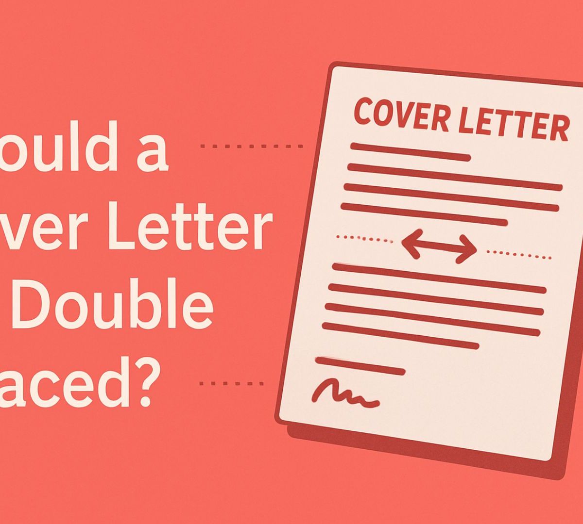 Should a Cover Letter Be Double Spaced? The Definitive Answer