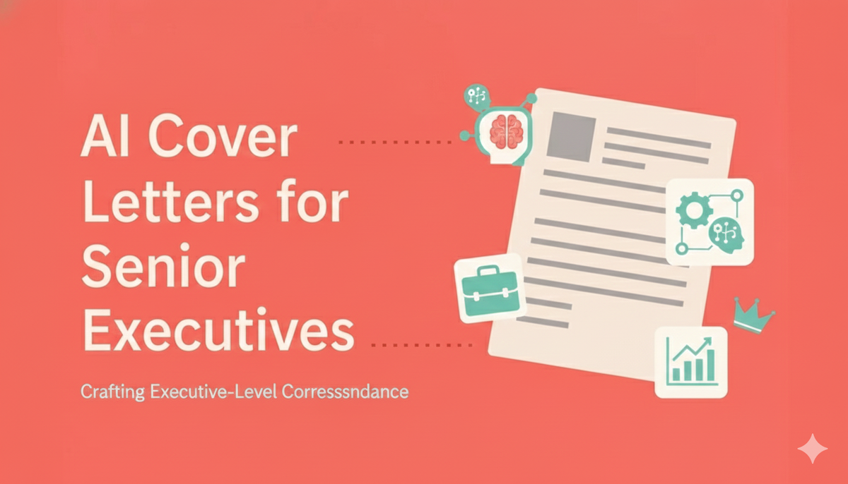 AI Cover Letters for Senior Executives: Best Practices and Expert Strategies [2025]